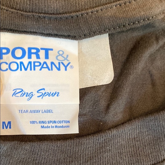 Cupcake Graphic "You Know You Want Me" Playful Crewneck Tee Shirt Gray & Pink M - Picture 4 of 6